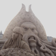 Illustration for article titled Check out Gigantic Evil Sand Gollum and more from the Weston-super-Mare sand-sculpture festival